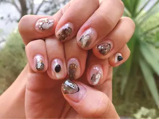 ショート カラー キッズ ネイル マツエク・マツパ illum hicariのネイルデザイン