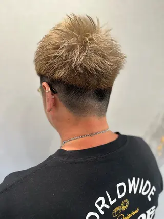 ショート カラー メンズ K Harukaのヘアスタイル