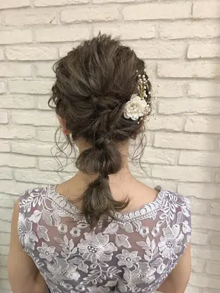 ヘアアレンジ oggi +KENJE所属・大平 美沙のヘアスタイル