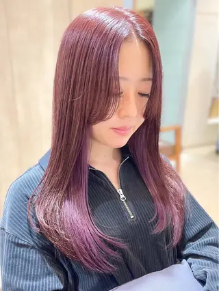 ロング カラー 🍬kanami 🍬ボブ/暖色カラーのヘアスタイル