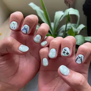 ネイル 栗田 ゆう子のネイルデザイン