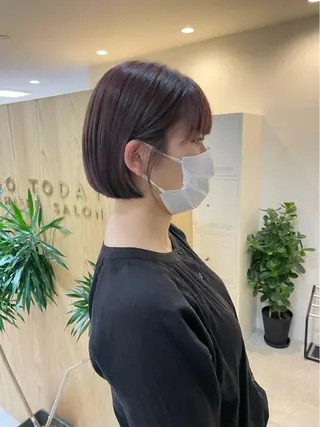 ミディアム 東京の技術を 京都で✂︎🕊️💖のヘアスタイル