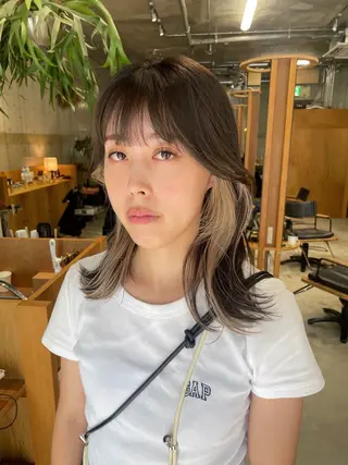 カラー wewe: momoeのヘアスタイル