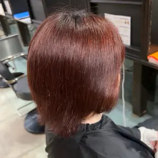 ショート カラー 中嶋心渚⌇透明感 カラー️🩵🎀‪のヘアスタイル