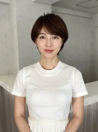 ショート 🫧似合わせショート ゴヤ🫧のヘアスタイル