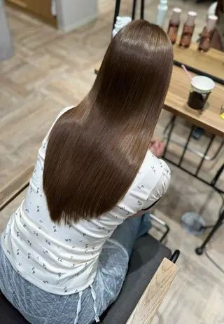 ロング 池崎 歩倖のヘアスタイル