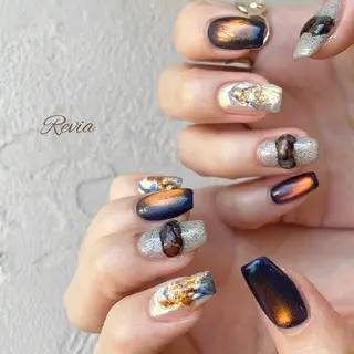 ネイル revia所属・ERI Nailistのネイルデザイン