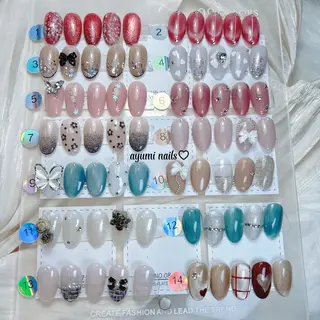 ネイル Ayumi nails川崎店のネイルデザイン