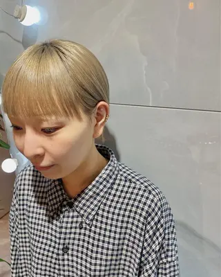 ショート ショート 嶋津祥希のヘアスタイル