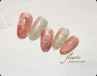 ネイル フルリール 【プライベートサロンのネイルデザイン