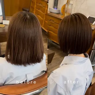 ミディアム ♡トップスタイリス ト/美髪矯正hinaのヘアスタイル