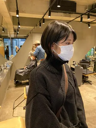 ショート カラー hemm,hemm.所属・ショート・ボブ MIKUのヘアスタイル