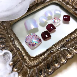 ネイル 【パラジェル登録サロン】nail pollen所属・fleurnail miuraのネイルデザイン