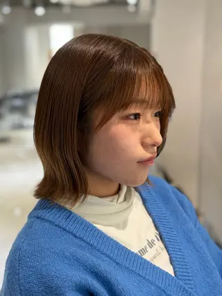 ショート ハイトーン/ベージュ 🤍reinaのヘアスタイル