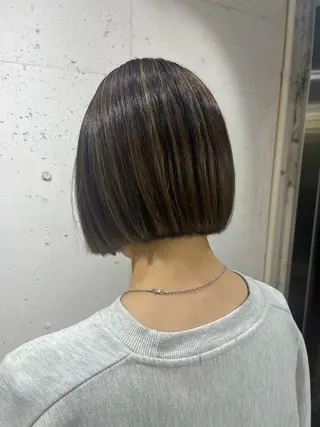 ショート 韓国風透明感カラー 💎YUI💎のヘアスタイル