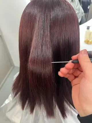 ロング カラー 辻 一馬のヘアスタイル