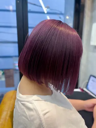 ミディアム ルーツカラー/ デザインカラー/井川のヘアスタイル