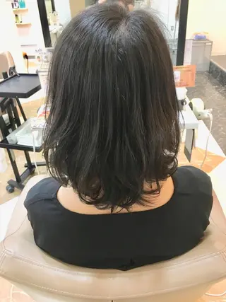 ミディアム 髪質改善 阪口 雄佑のヘアスタイル