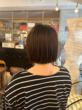 パーマ ⭐️植田瑠菜⭐️ カラー／縮毛矯正のヘアスタイル