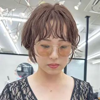 ショート パーマ sand瀧川真平 /ショートヘア/ボブのヘアスタイル