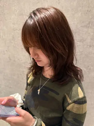 ミディアム cura所属・Cura✨ RIN⋆⸜🔔⸝‍⋆のヘアスタイル