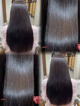 ロング カラー トゥサリ/ 海外ヘア/レイヤーのヘアスタイル