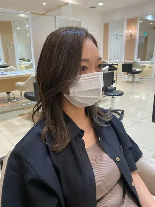 ミディアム メンズ特化型美容師 栗山勇人のヘアスタイル