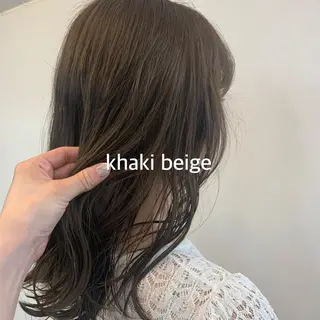 セミロング 暖色カラー推し/ トヤエリコのヘアスタイル