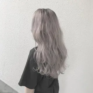 ロング カラー インナーカラー/天神 ブリーチ/吉田のヘアスタイル