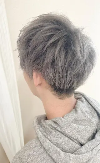 カラー メンズ ケアブリーチ /髪質 改善/古橋圭史郎のヘアスタイル