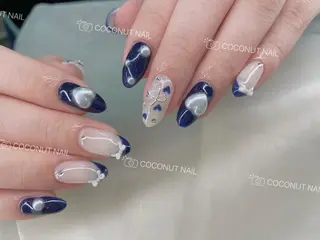 ネイル 神田 ココナッツのネイルデザイン