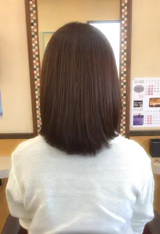 ミディアム カラー hair make D.S.所属・池原 寛之のヘアスタイル