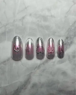 ネイル 7nail所属・なんば7nail YUZUHAのネイルデザイン
