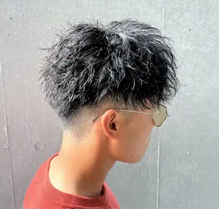 パーマ メンズ ＆g share salon_アンジーシェアサロン仙台所属・【メンズ特化・ パーマ】リュウのヘアスタイル