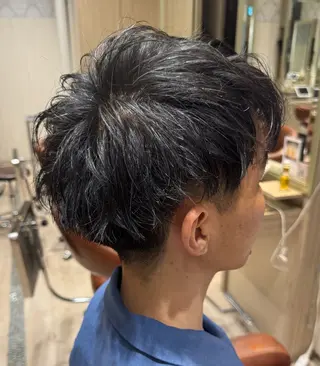 ミディアム メンズ vis lien　川口店所属・土屋 咲希のヘアスタイル