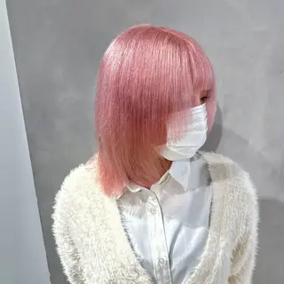 ショート カラー デザインカラー/パー マ🦖外岡咲希🦖のヘアスタイル