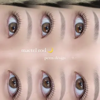 マツエク・マツパ ViSEO Nanaのマツエク・マツパデザイン