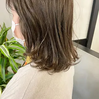 ショート カラー パーマ tatsumi/ボブ ウルフ/レイヤーのヘアスタイル
