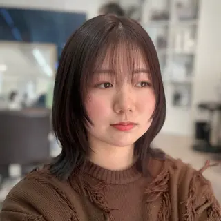 ミディアム 田島拓海 ボブカットのヘアスタイル