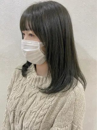 セミロング 🌿縮毛矯正/ 髪質改善🌿コバヤシのヘアスタイル