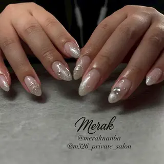 ネイル Kurobuchi パラジェル長さだしのネイルデザイン