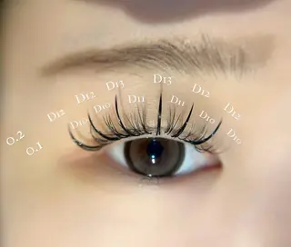 マツエク・マツパ sol bydiar /　riho🌺:)のマツエク・マツパデザイン