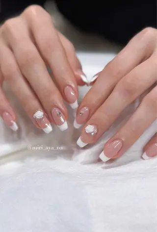 ネイル 新宿代々木/韓国系 ワンホン/aya🫧のネイルデザイン