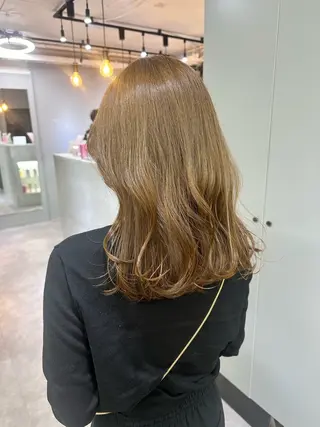 ミディアム 似合わせcut/艶 color🫧ひかりのヘアスタイル