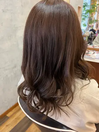 セミロング カラー 🌻井上 マリー🌻のヘアスタイル