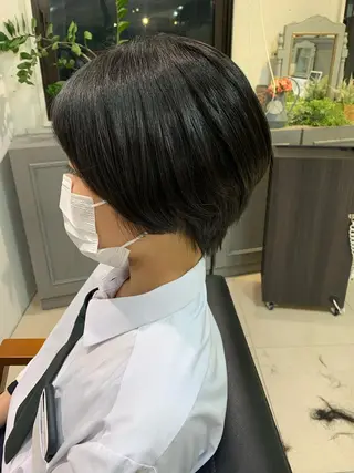 ショート 310【サンイチマル】所属・透明感ハイトーン🦄 キラ🌈のヘアスタイル