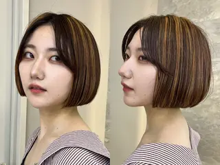 ショート カラー 池袋/似合わせ/縮毛 髪質改善【ugen】のヘアスタイル