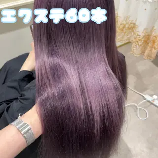 ロング カラー MOE🐈‍⬛🎀 エクステ/ワンホンのヘアスタイル