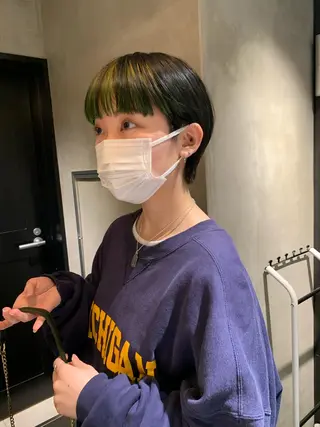 ショート カラー アンニュイヘア🪽 ayumiのヘアスタイル