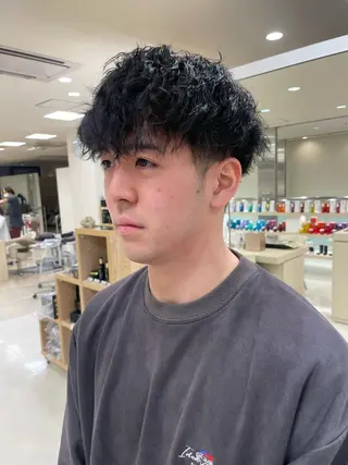 パーマ メンズ 🍒KIKUCHI KANAE🍒のヘアスタイル